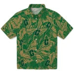 Charlotte 49ers Hawaiian Shirt - Monstera Layer | Moonbestprint