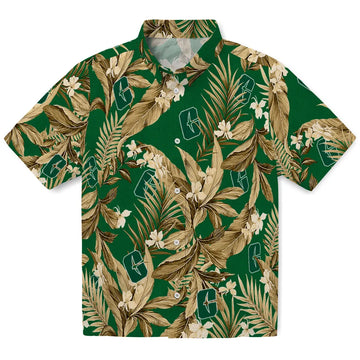 Charlotte 49ers Hawaiian Shirt - Palm Leaves | Moonbestprint