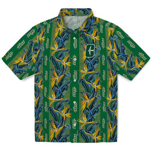 Charlotte 49ers Hawaiian Shirt - Paradise Vines | Moonbestprint