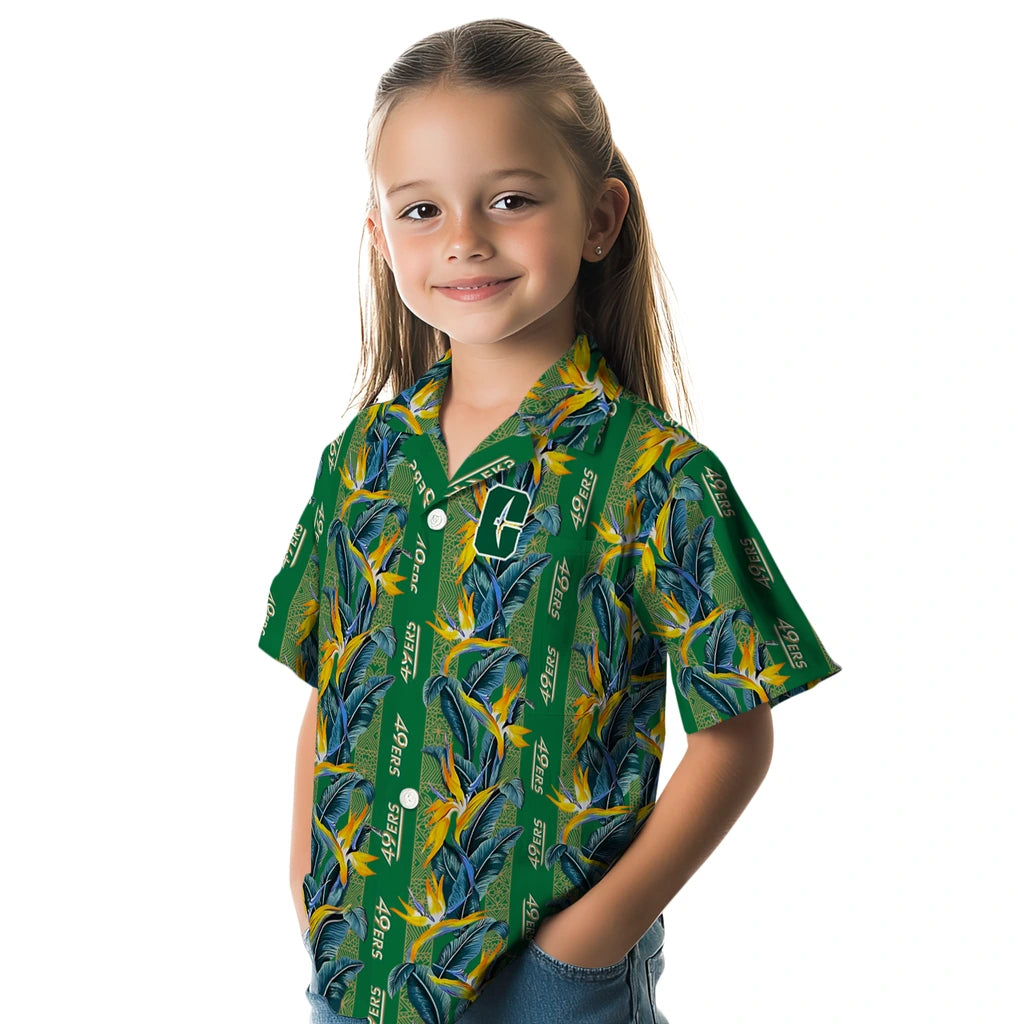 Charlotte 49ers Hawaiian Shirt - Paradise Vines | Moonbestprint