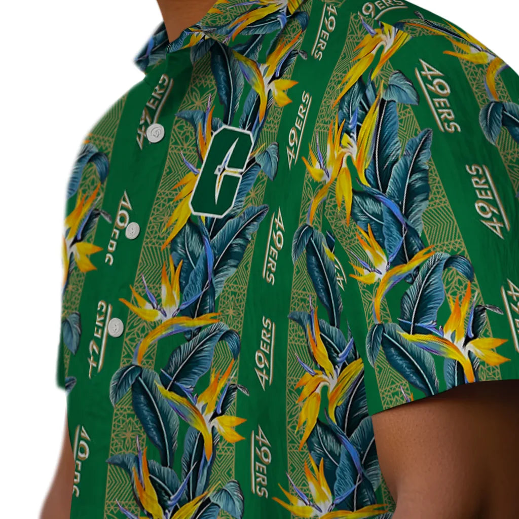 Charlotte 49ers Hawaiian Shirt - Paradise Vines | Moonbestprint