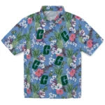 Charlotte 49ers Hawaiian Shirt - Pineapple Bouquet | Moonbestprint