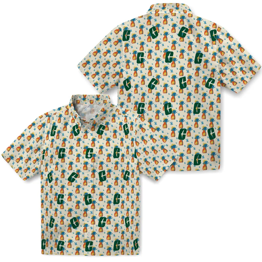 Charlotte 49ers Hawaiian Shirt - Pineapple Delight | Moonbestprint