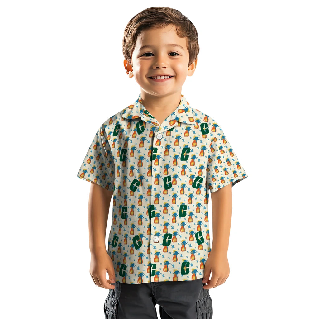 Charlotte 49ers Hawaiian Shirt - Pineapple Delight | Moonbestprint