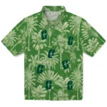Charlotte 49ers Hawaiian Shirt - Vintage Palm Tree | Moonbestprint
