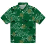 Charlotte 49ers Hawaiian Shirt - Wave Palm | Moonbestprint