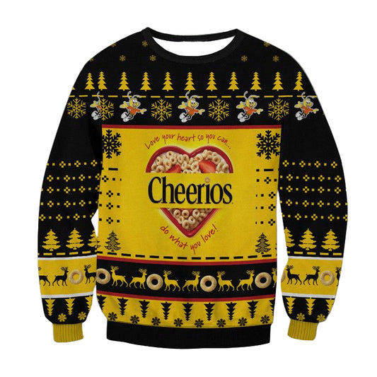 Cheerios Brand Ugly Christmas Sweater 2022 ? Usalast