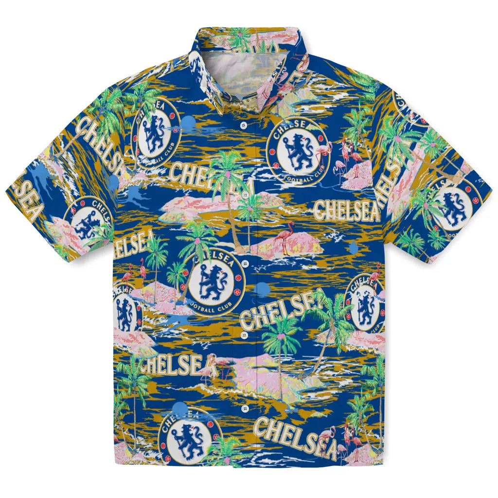 Chelsea Flamingo Retreat 2026 Hawaiian Shirt – Moonbestprint