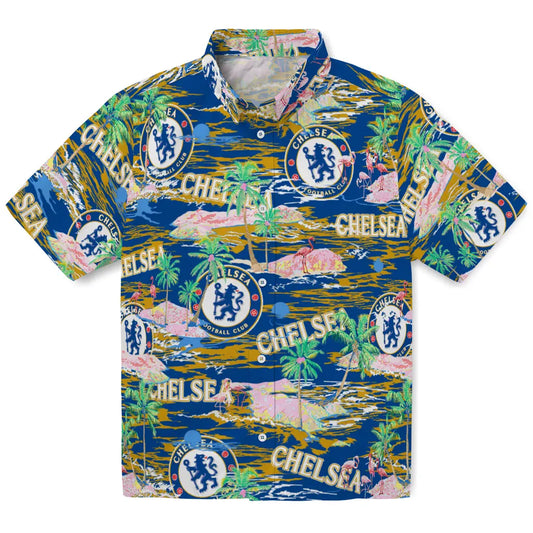 Chelsea Flamingo Retreat 2026 Hawaiian Shirt – Moonbestprint