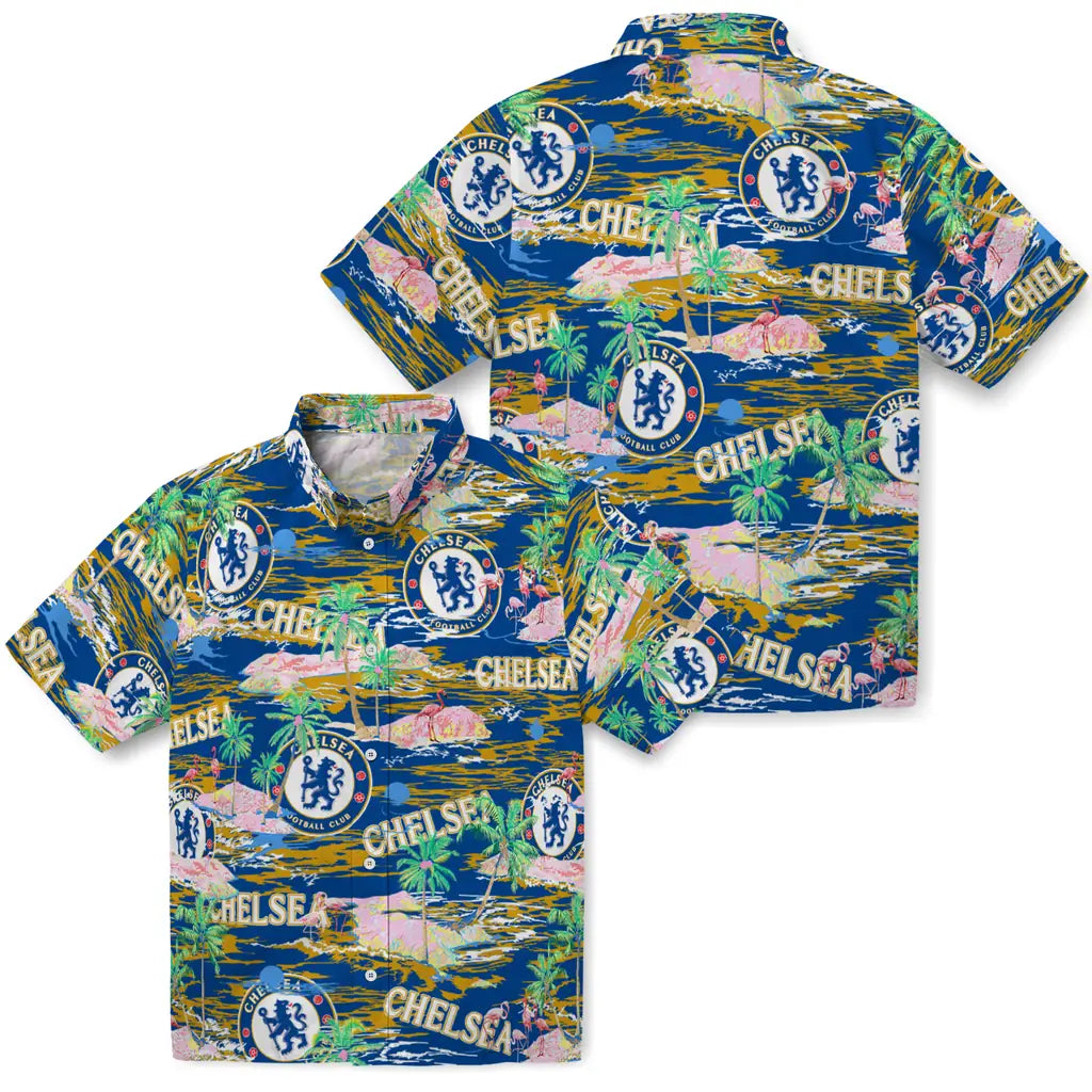 Chelsea Flamingo Retreat 2026 Hawaiian Shirt – Moonbestprint