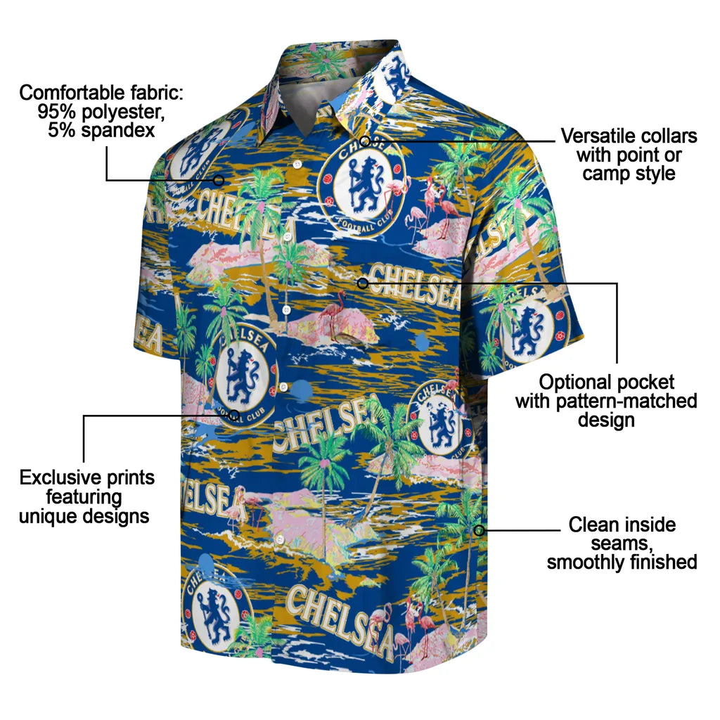 Chelsea Flamingo Retreat 2026 Hawaiian Shirt – Moonbestprint