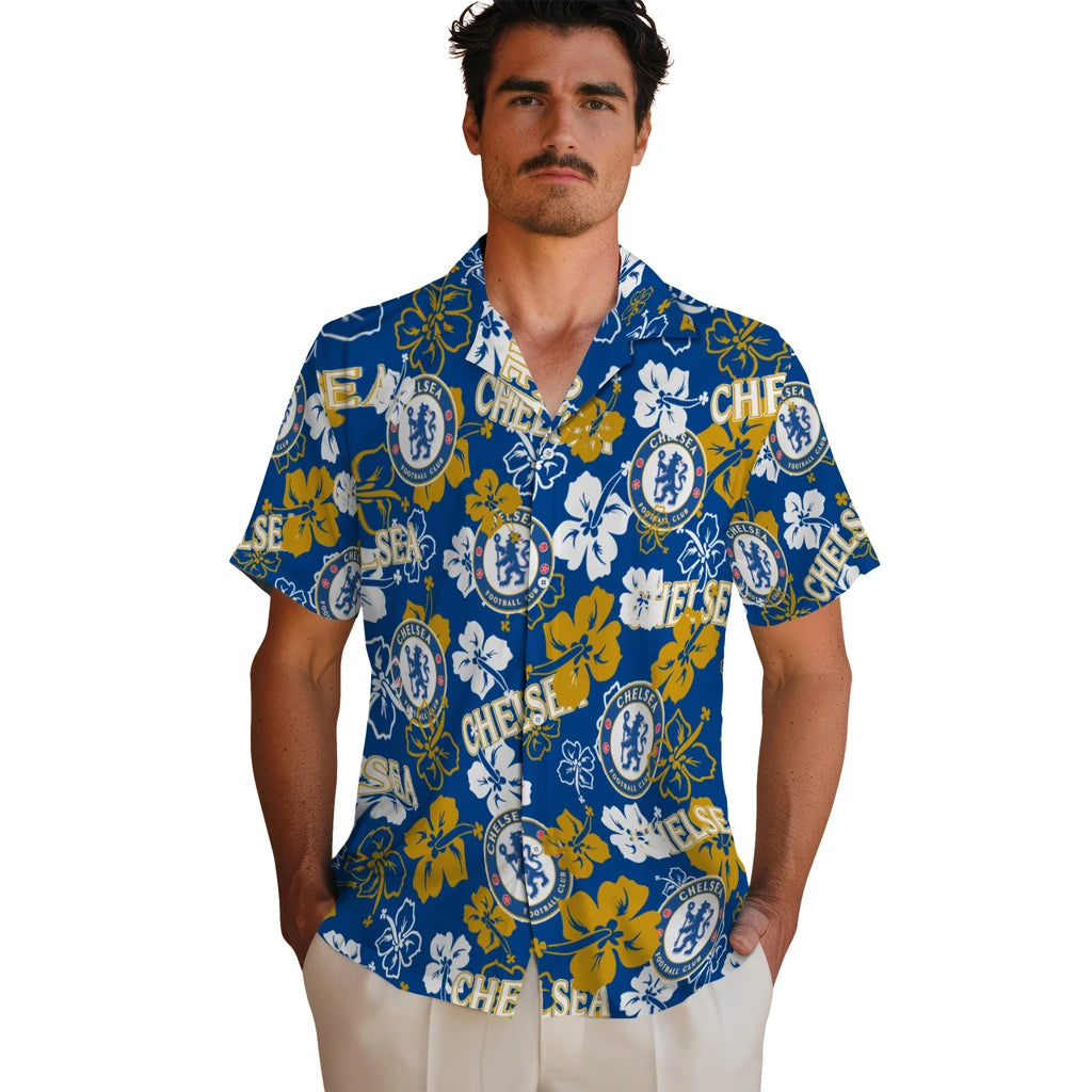 Chelsea Hibiscus Bloom Hawaiian Shirt – Moonbestprint