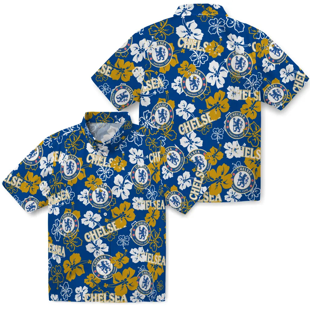 Chelsea Hibiscus Bloom Hawaiian Shirt – Moonbestprint