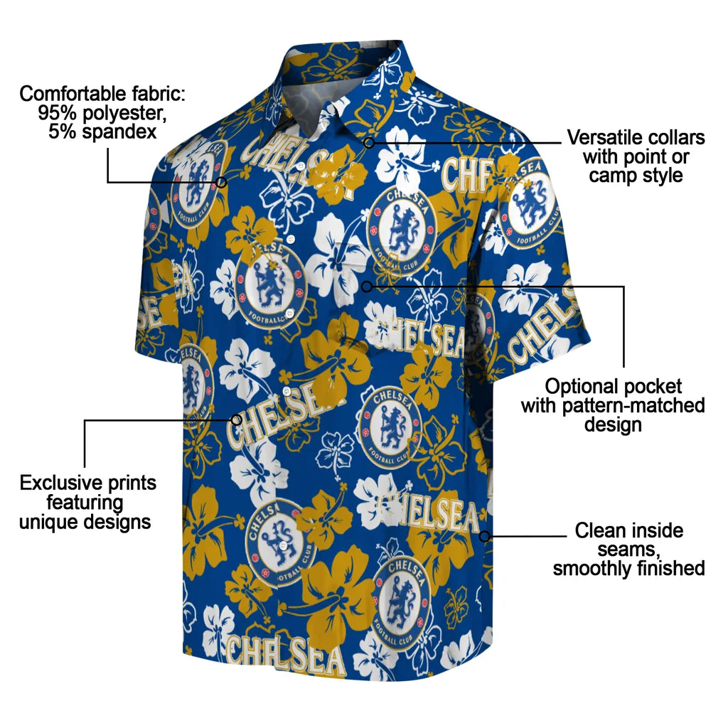 Chelsea Hibiscus Bloom Hawaiian Shirt – Moonbestprint