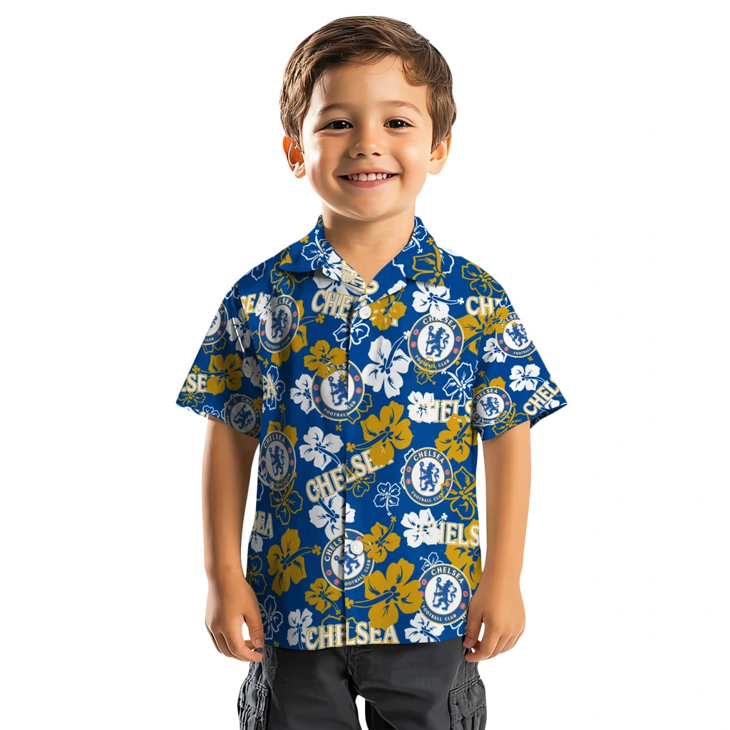 Chelsea Hibiscus Bloom Hawaiian Shirt – Moonbestprint