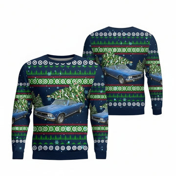 Chevrolet Chevelle Christmas AOP Sweater ? Usalast