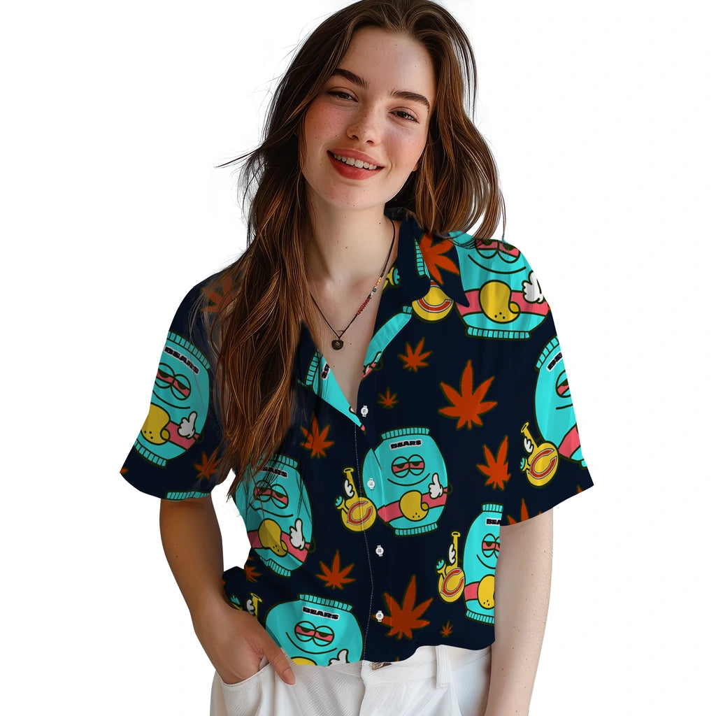 Chicago Bears Hawaiian Shirt - Chill Vibe | Moonbestprint