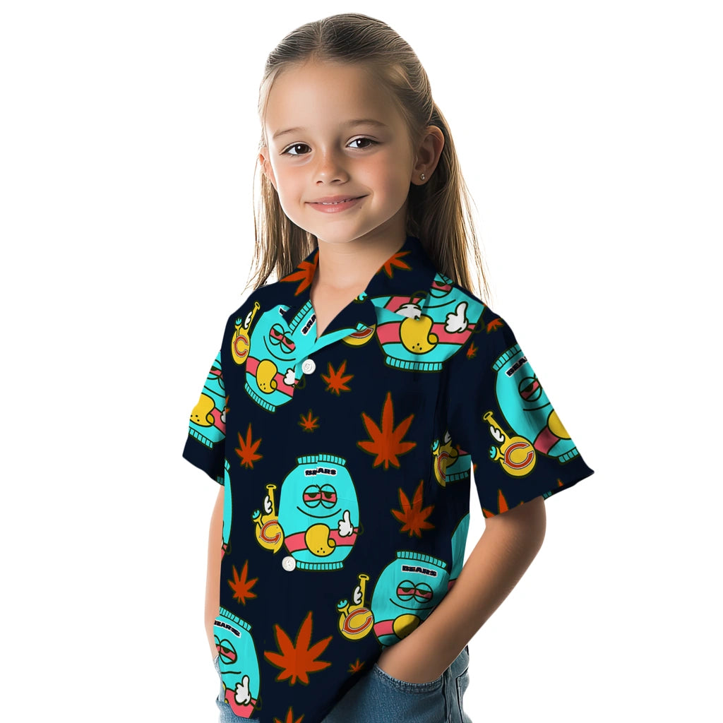 Chicago Bears Hawaiian Shirt - Chill Vibe | Moonbestprint