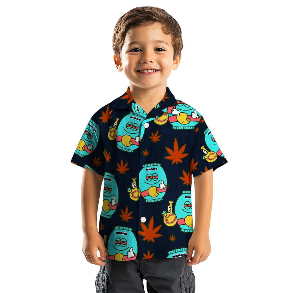 Chicago Bears Hawaiian Shirt - Chill Vibe | Moonbestprint