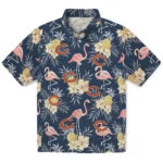 Chicago Bears Hawaiian Shirt - Flamingo Hibiscus | Moonbestprint