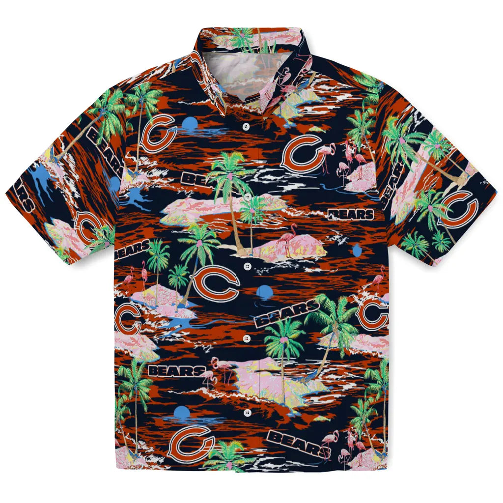 Chicago Bears Hawaiian Shirt - Hawaii Island | Moonbestprint