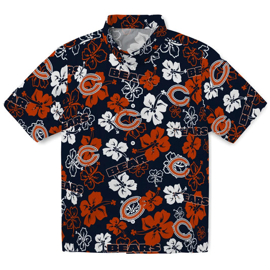 Chicago Bears Hibiscus Bloom Hawaiian Shirt – Moonbestprint