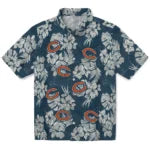 Chicago Bears Hawaiian Shirt - Hibiscus Flowers | Moonbestprint