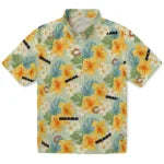 Chicago Bears Hawaiian Shirt - Hibiscus Mood | Moonbestprint