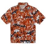 Chicago Bears Hawaiian Shirt - Hibiscus Overlay | Moonbestprint