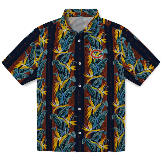 Chicago Bears Hawaiian Shirt - Paradise Vines | Moonbestprint