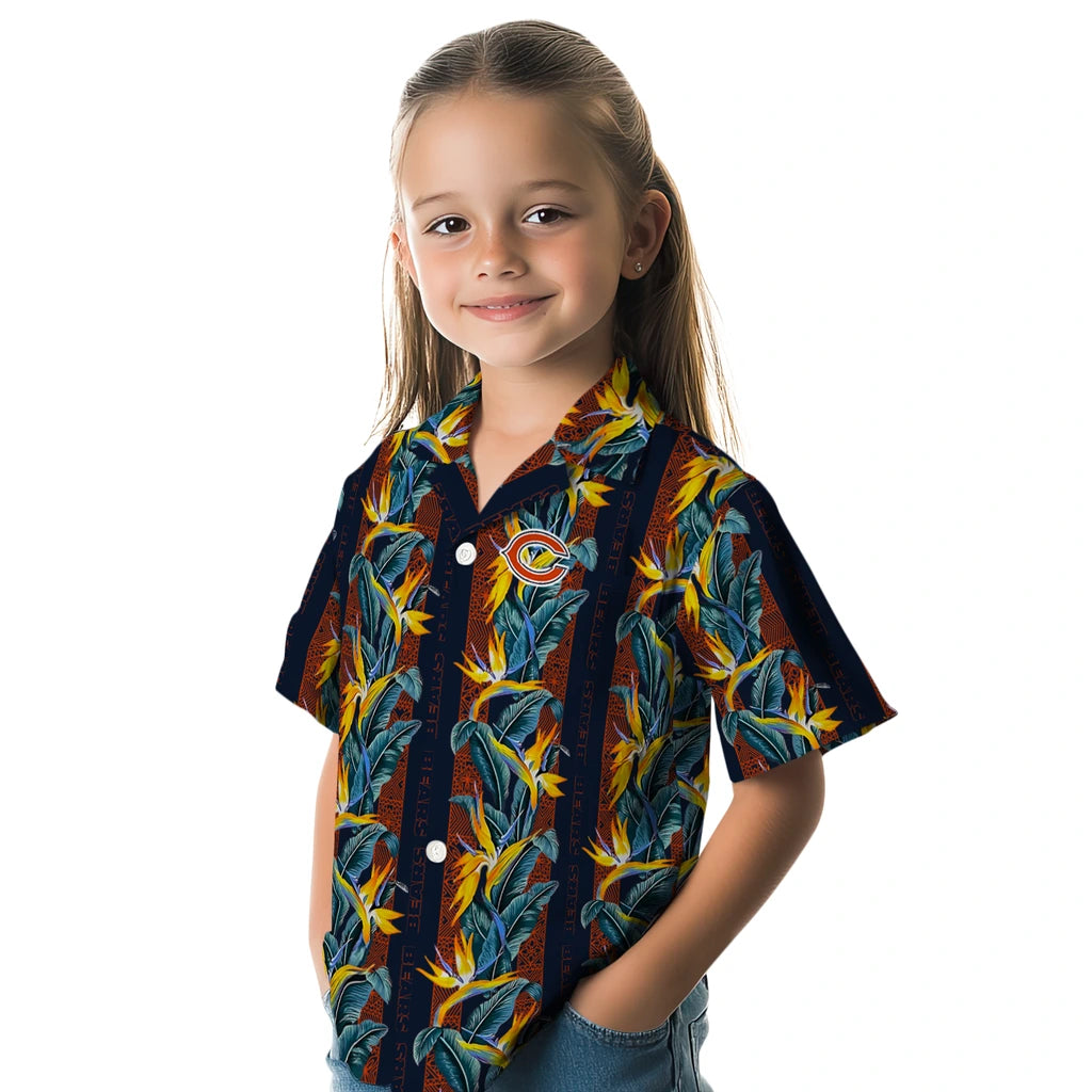 Chicago Bears Hawaiian Shirt - Paradise Vines | Moonbestprint