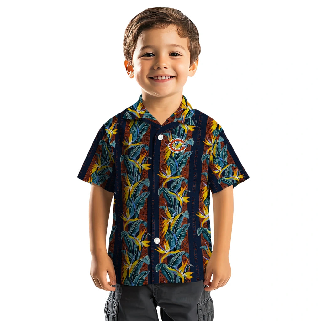 Chicago Bears Hawaiian Shirt - Paradise Vines | Moonbestprint