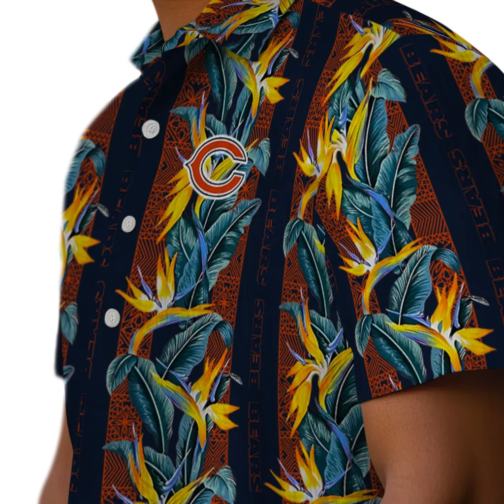 Chicago Bears Hawaiian Shirt - Paradise Vines | Moonbestprint