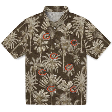 Chicago Bears Hawaiian Shirt - Vintage Palm Tree | Moonbestprint