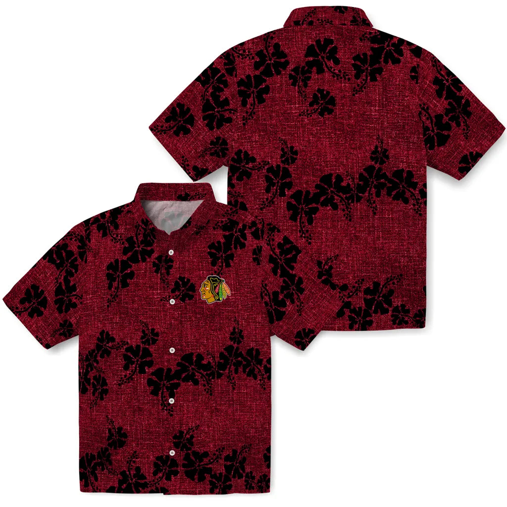 Chicago Blackhawks Hawaiian Shirt - 50th State Flower – Moonbestprint