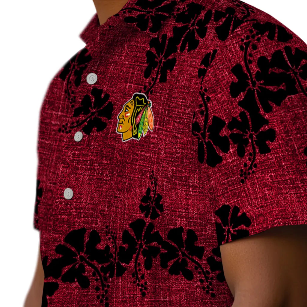 Chicago Blackhawks Hawaiian Shirt - 50th State Flower – Moonbestprint