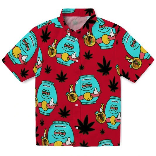 Chicago Blackhawks Hawaiian Shirt - Chill Vibe | Moonbestprint