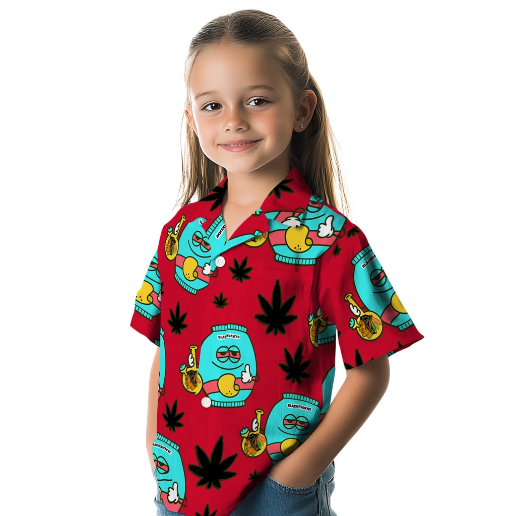 Chicago Blackhawks Hawaiian Shirt - Chill Vibe – Moonbestprint