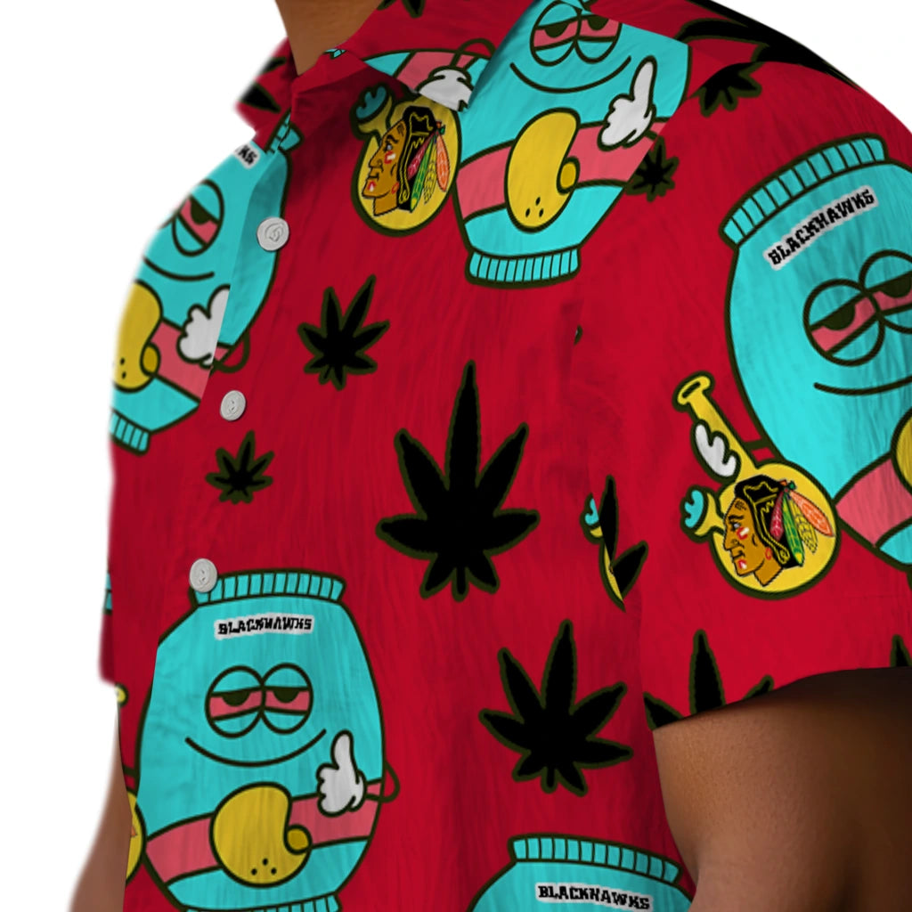 Chicago Blackhawks Hawaiian Shirt - Chill Vibe – Moonbestprint
