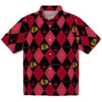 Chicago Blackhawks Hawaiian Shirt - Golfing Plaid – Moonbestprint