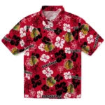 Chicago Blackhawks Hibiscus Bloom Hawaiian Shirt – Moonbestprint