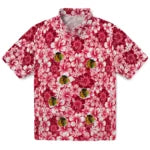Chicago Blackhawks Hawaiian Shirt - Hibiscus Blooms – Moonbestprint