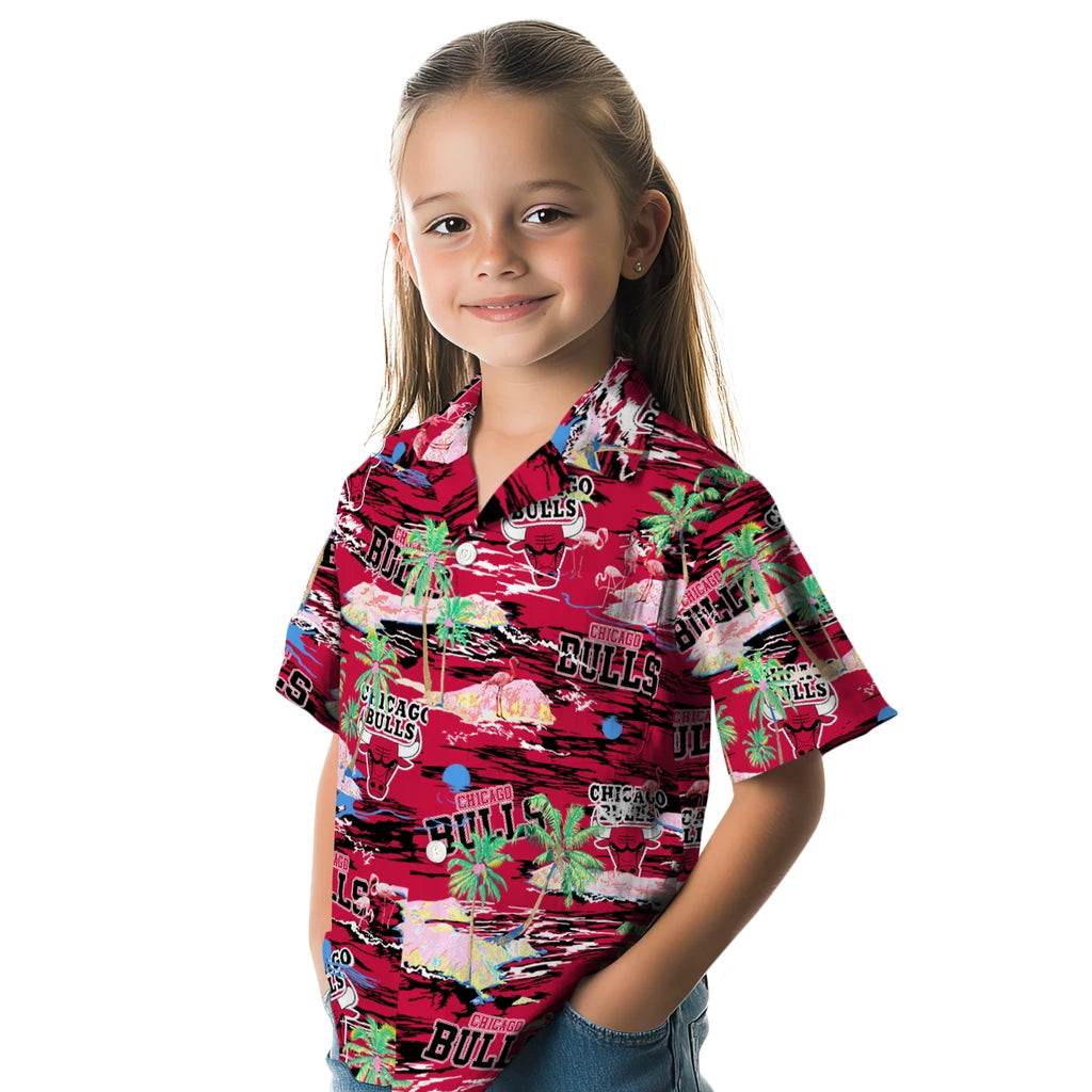 Chicago Bulls Flamingo Retreat 2026 Hawaiian Shirt – Moonbestprint