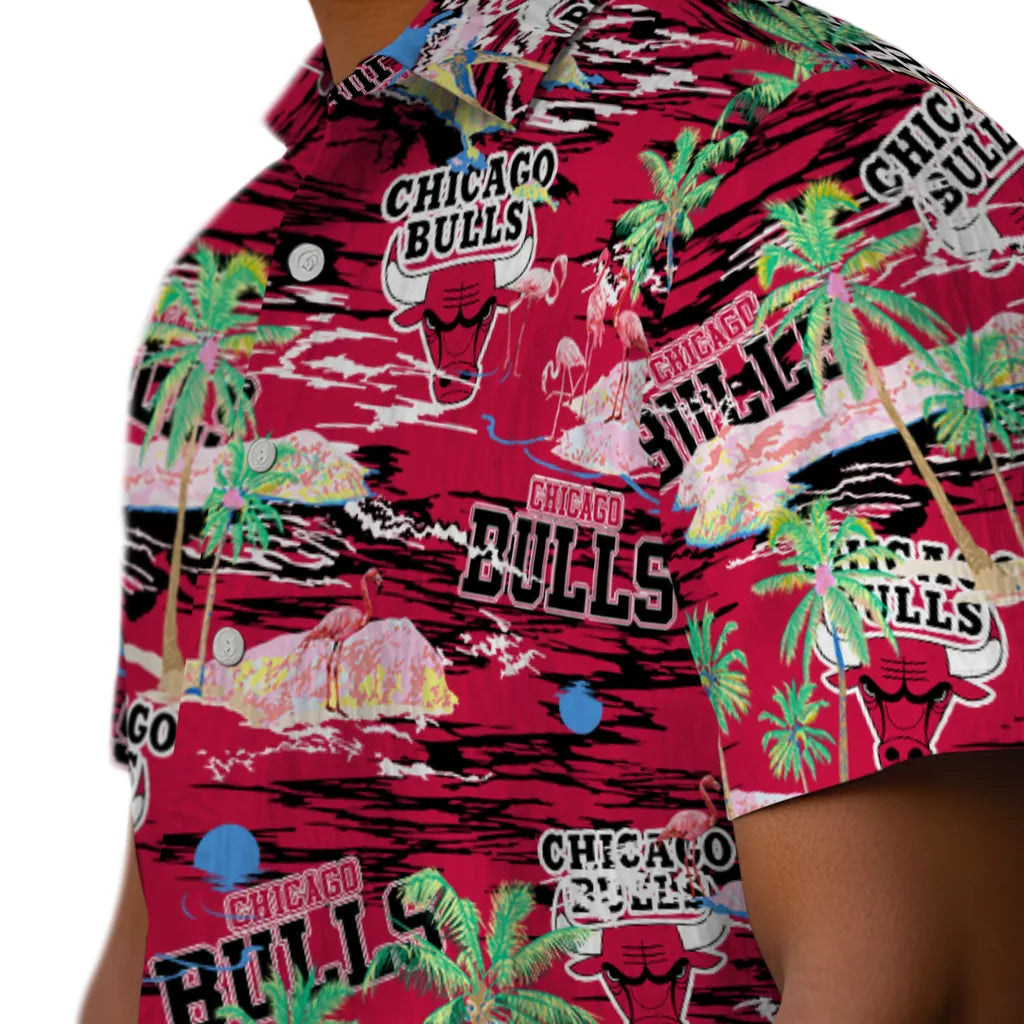 Chicago Bulls Flamingo Retreat 2026 Hawaiian Shirt – Moonbestprint