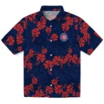 Chicago Cubs Hawaiian Shirt - 50th State Flower | Moonbestprint