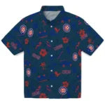 Chicago Cubs Hawaiian Shirt - Beach Vibe | Moonbestprint