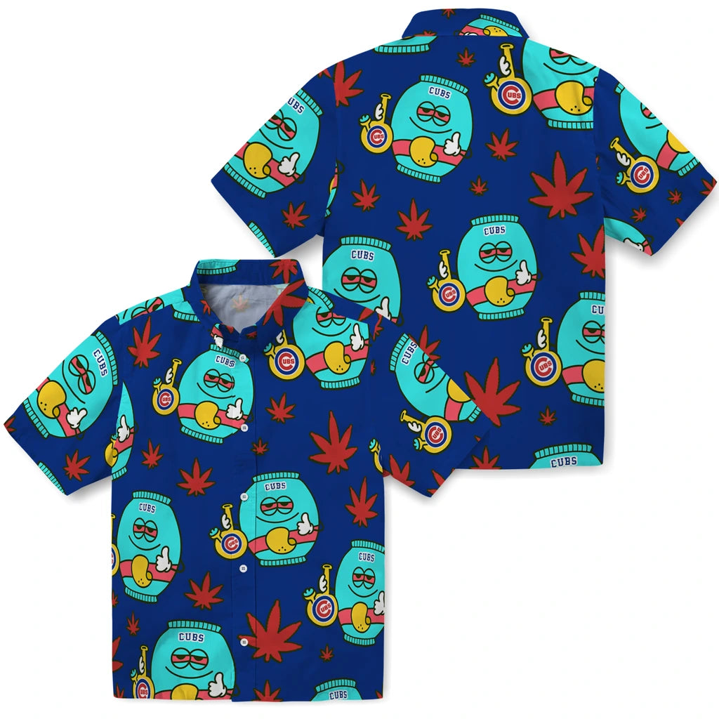 Chicago Cubs Hawaiian Shirt - Chill Vibe | Moonbestprint