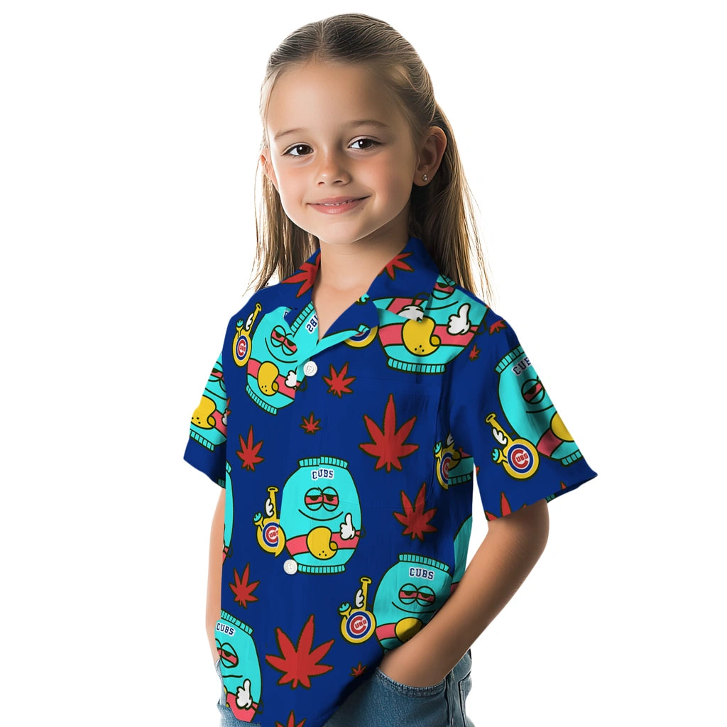Chicago Cubs Hawaiian Shirt - Chill Vibe | Moonbestprint