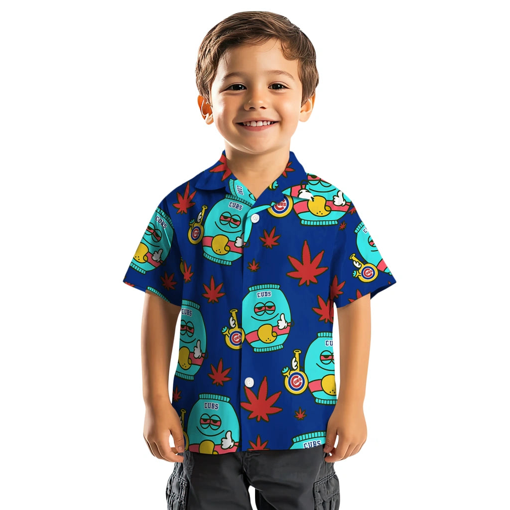 Chicago Cubs Hawaiian Shirt - Chill Vibe | Moonbestprint