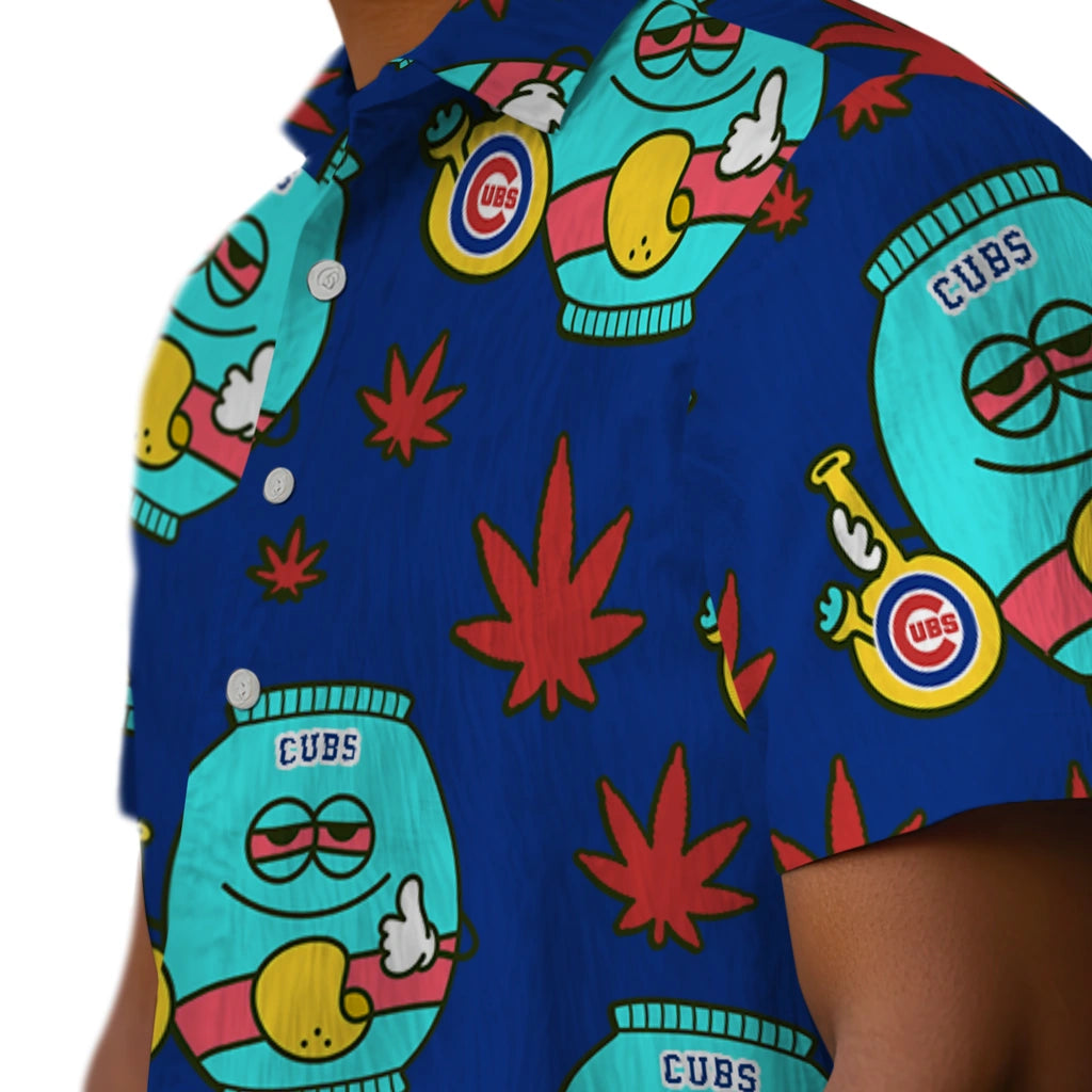 Chicago Cubs Hawaiian Shirt - Chill Vibe | Moonbestprint